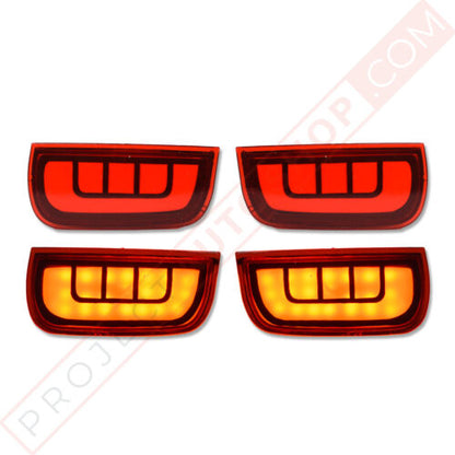 Honda Civic Lava Style Bumper Light 2016-2022