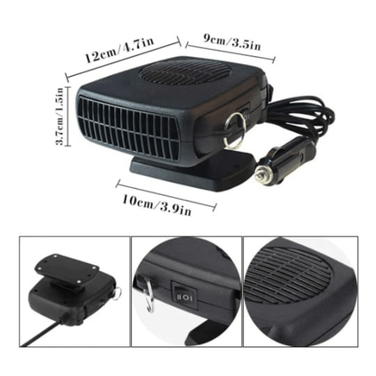 Portable Car Heater With Fan 200W 12V