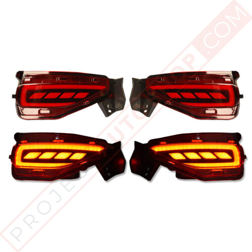 Toyota Fortuner Lava Style Back Bumper Light