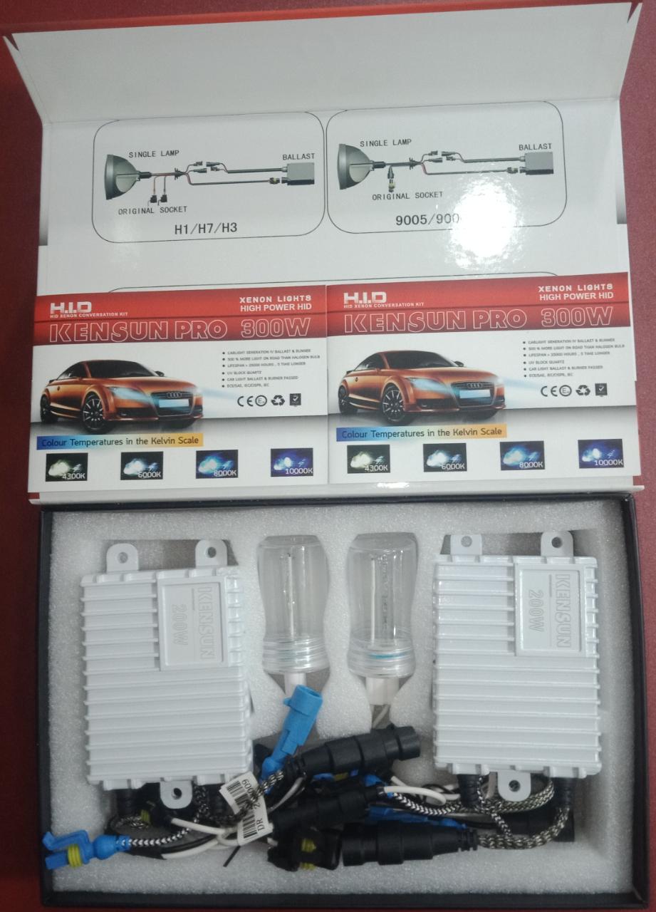Kensun Pro High Power Hid 300W Car Head Light