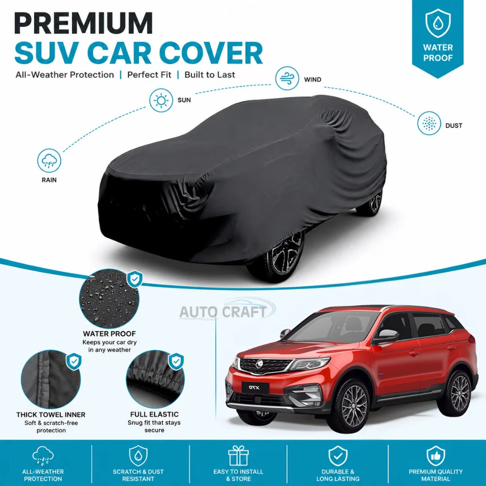 Proton X70 High GSM Microfiber Anti Scratch & Anti Swirls Water Resistant Top Cover